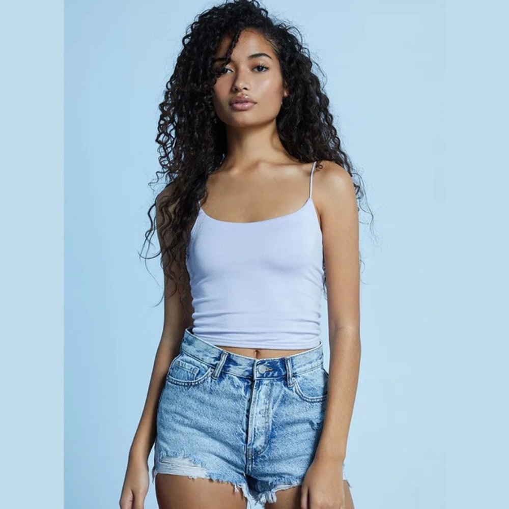 PacSun Ripped Vintage High Waisted Denim Shorts Size 26